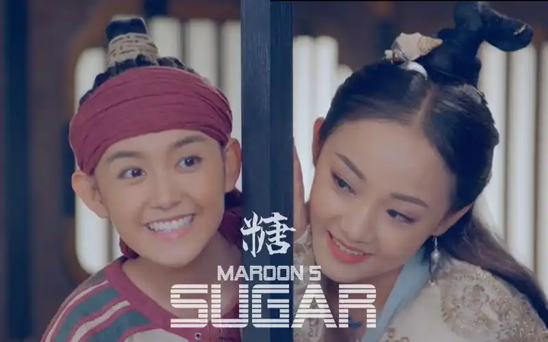 哪吒降妖记藕龙cp哪吒x小龙女蒋依依x吴佳怡maroon5sugar