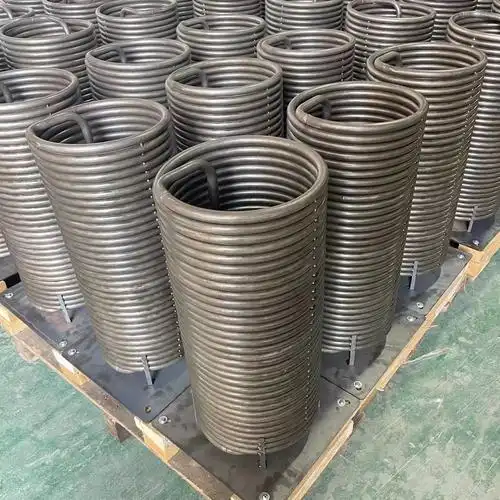 佛山产地货源定制不锈钢热交换不锈钢反应釜螺旋管不锈钢盘管加工