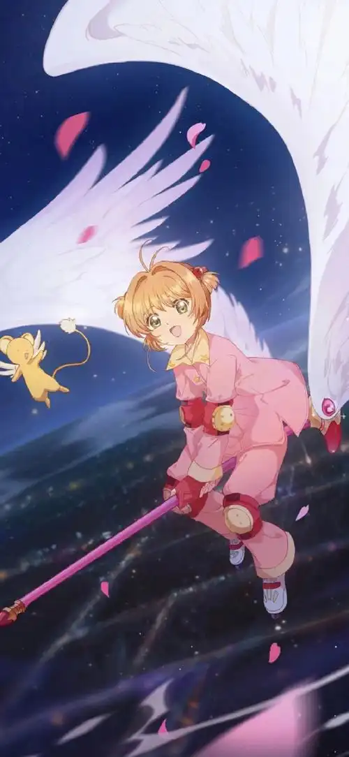 魔卡少女樱97初代萌王竖屏壁纸来啦～    #二次元新鲜事