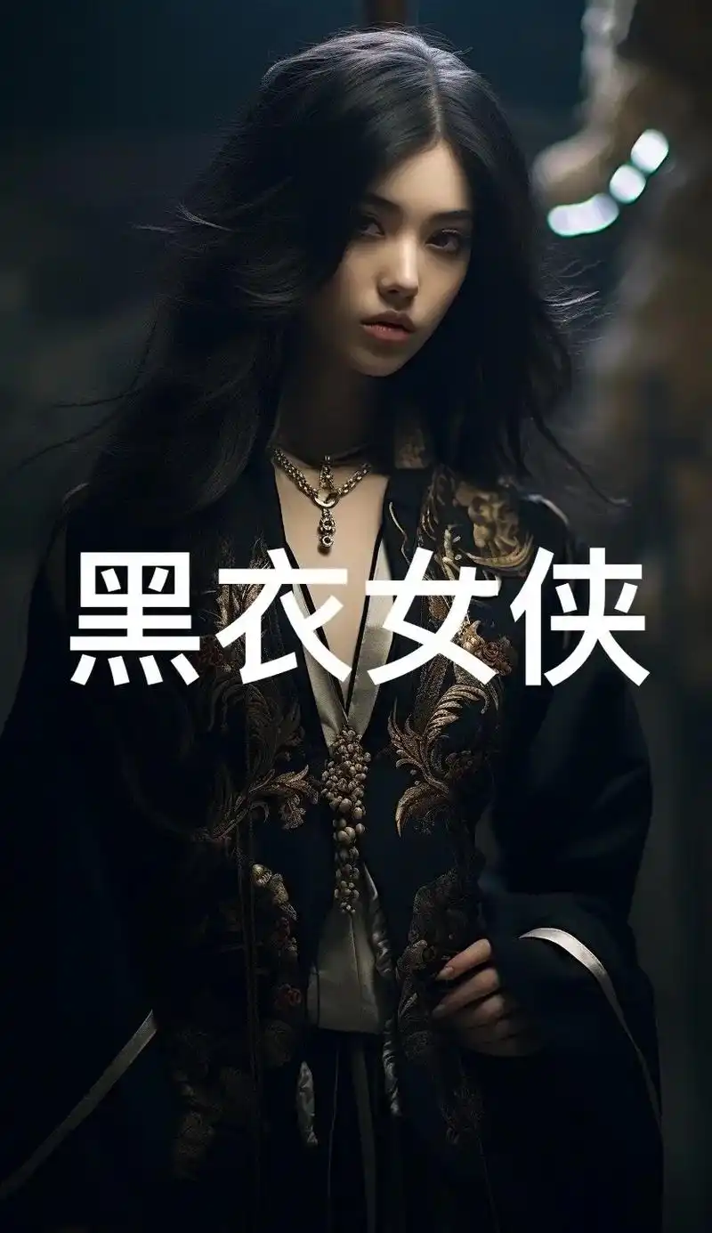黑衣女侠.#冷艳系 #又美又飒 #每个人心中都住着一只妖 # - 抖音
