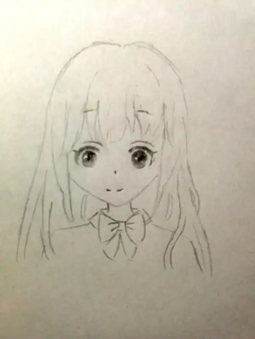 教你画可爱的小姐姐