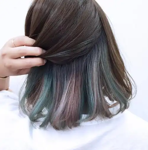 隐藏式染发颜色搭配隐形染发图片欣赏