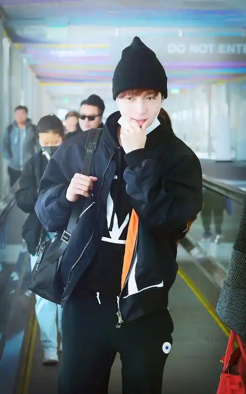 张艺兴 190211 洛杉矶国际机场 190215 洛杉矶国际机场花仙子呀