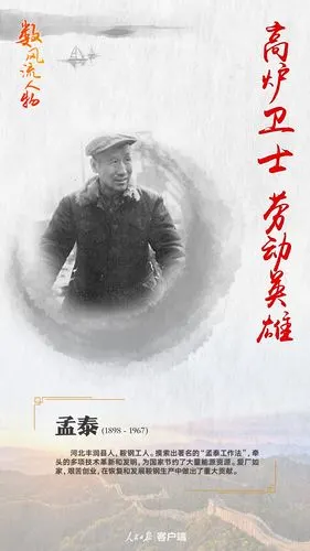 数风流人物丨孟泰:高炉卫士 劳动英雄