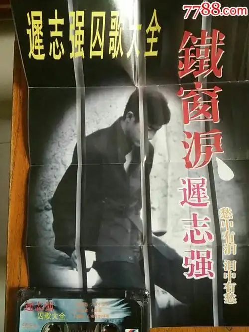 迟志强铁窗泪九五成新大歌纸