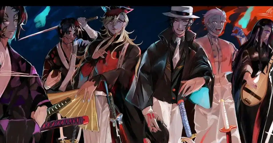 《鬼灭之刃》十二鬼月的同人特辑