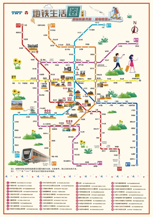 天津地铁地铁生活圈系列图册正式发行