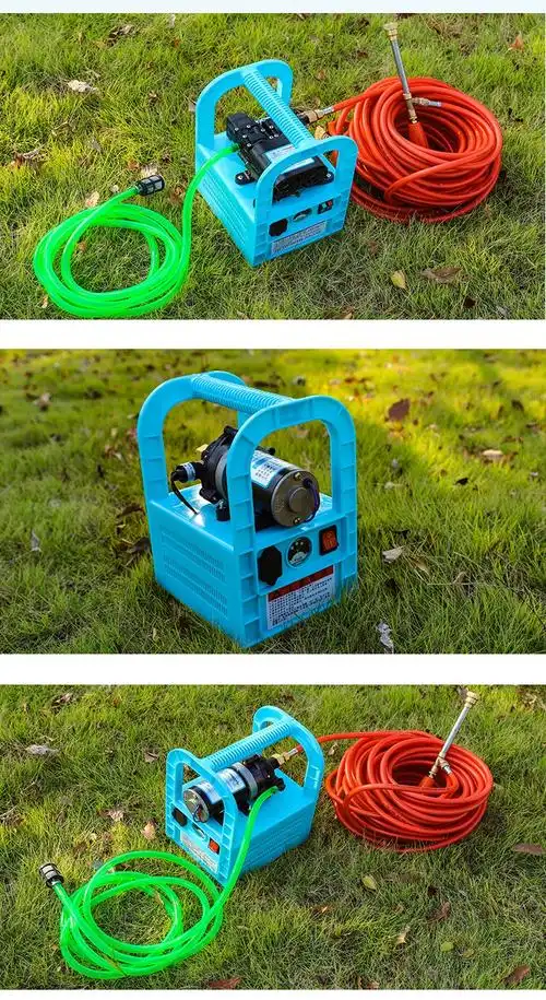 手提式农用电动喷雾器锂电池高压打药机小型喷药农药机消毒抽水泵双泵