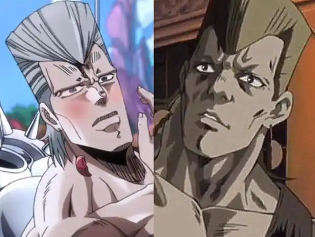 原创新旧版jojo人物形象对比老版承太郎一脸无敌恩雅婆婆出乎意料