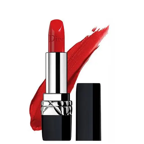 迪奥(dior)口红 999滋润金属光 烈艳蓝金唇膏滋润/哑光 经典红唇送