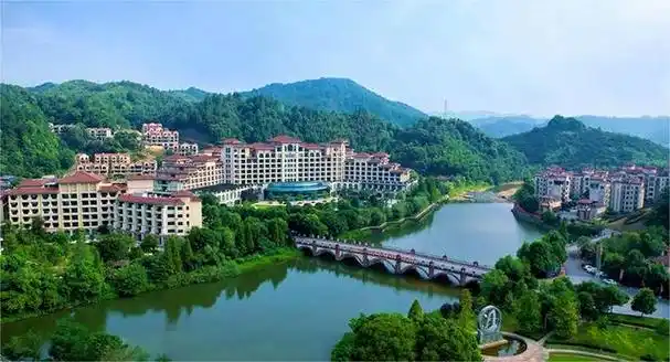 风景独好旅游名镇村宜春明月山温泉风景名胜区温汤镇