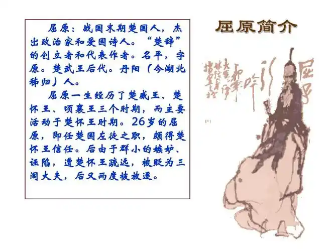 屈原简介