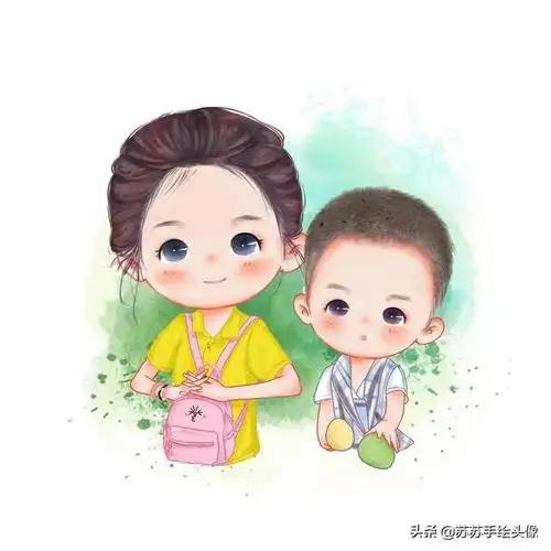 可爱漫画系列头像,可爱漫画头像大全(呆萌可爱的卡通头像图片)