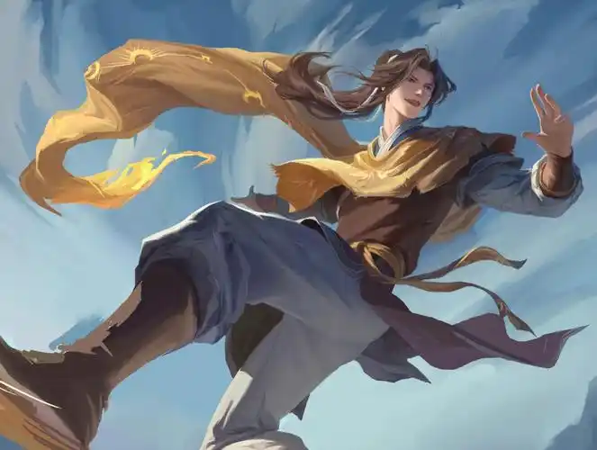 之前临摹的李逍遥01