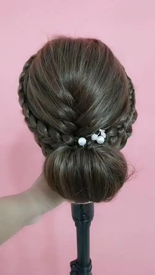 给大家盘个头发,做完很好看!