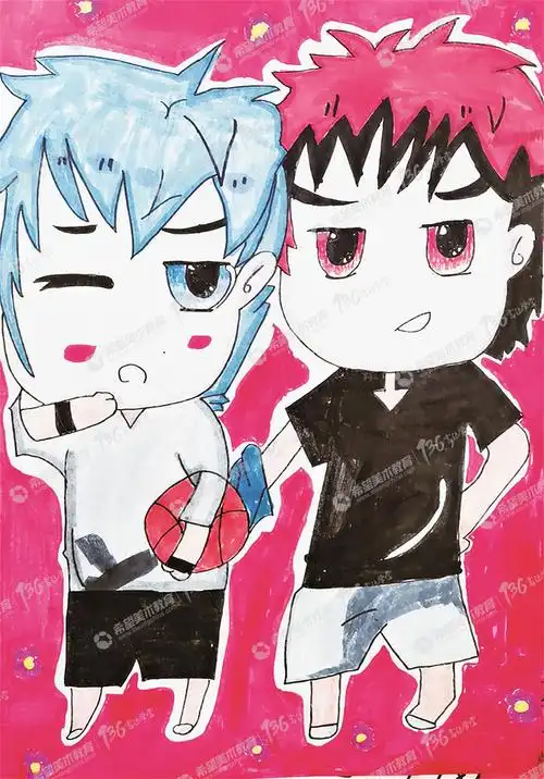 姓名:肖策  作品:q版组合