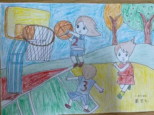特色活动篮球文化周我手绘我心第五期