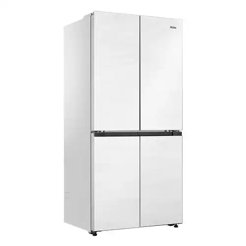 [零嵌新品]海尔462l十字四开门嵌入式冰箱家用白色风冷无霜超薄bcd