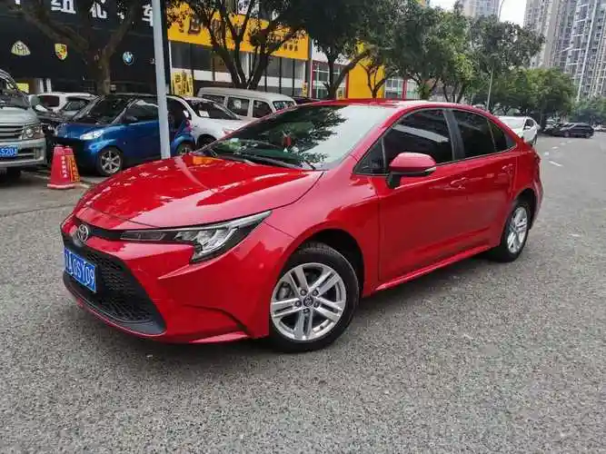 安康2020年9月丰田雷凌2021款185tcvt尊享版红色手动挡