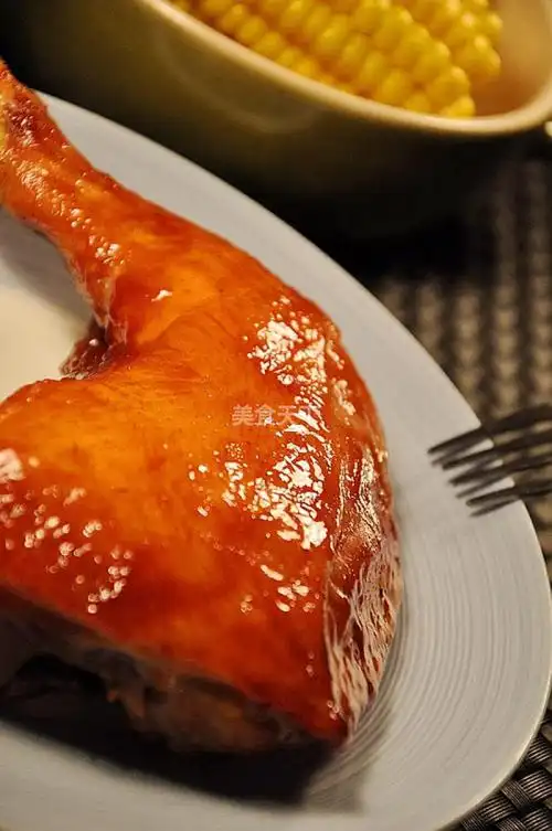 蜜汁烤鸡腿的做法_蜜汁烤鸡腿怎么做_菜谱_美食天下