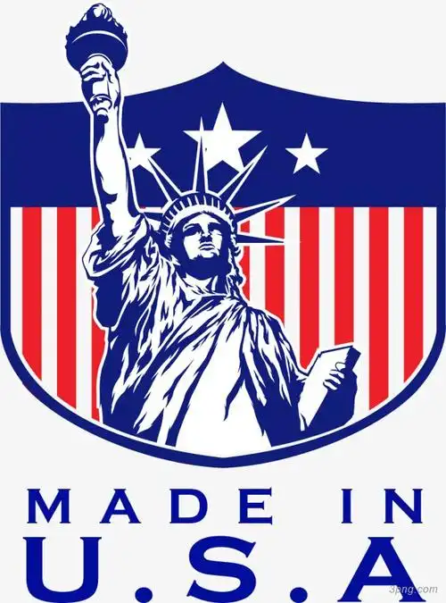 自由女神像矢量卡通风格