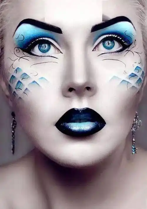 创意妆面超级惊艳,化妆师都惊呆了!_造型