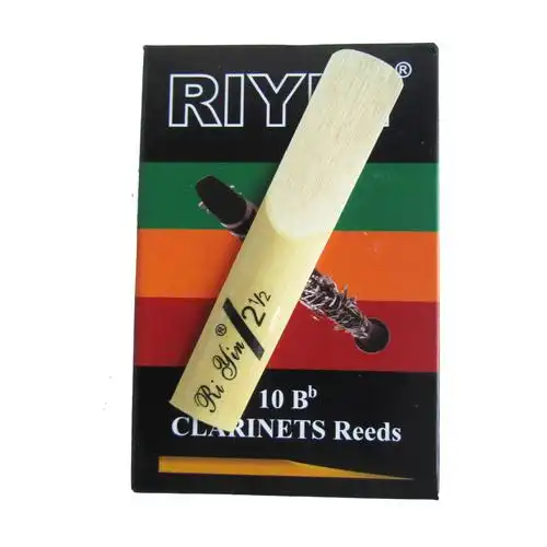 黑管单簧管哨片 竹子哨片 吹奏乐器管乐器黑管哨片 一盒10片