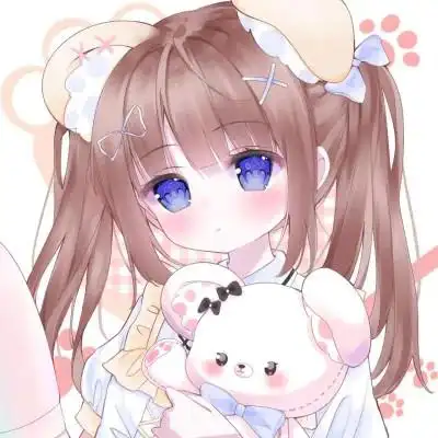 头像卡通女呆萌可爱少女心111张_女生动漫头像_头像屋