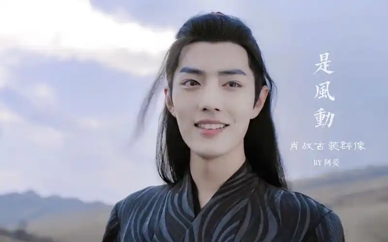 是风动肖战古装群像竖屏ll不动声色见你如是才自在