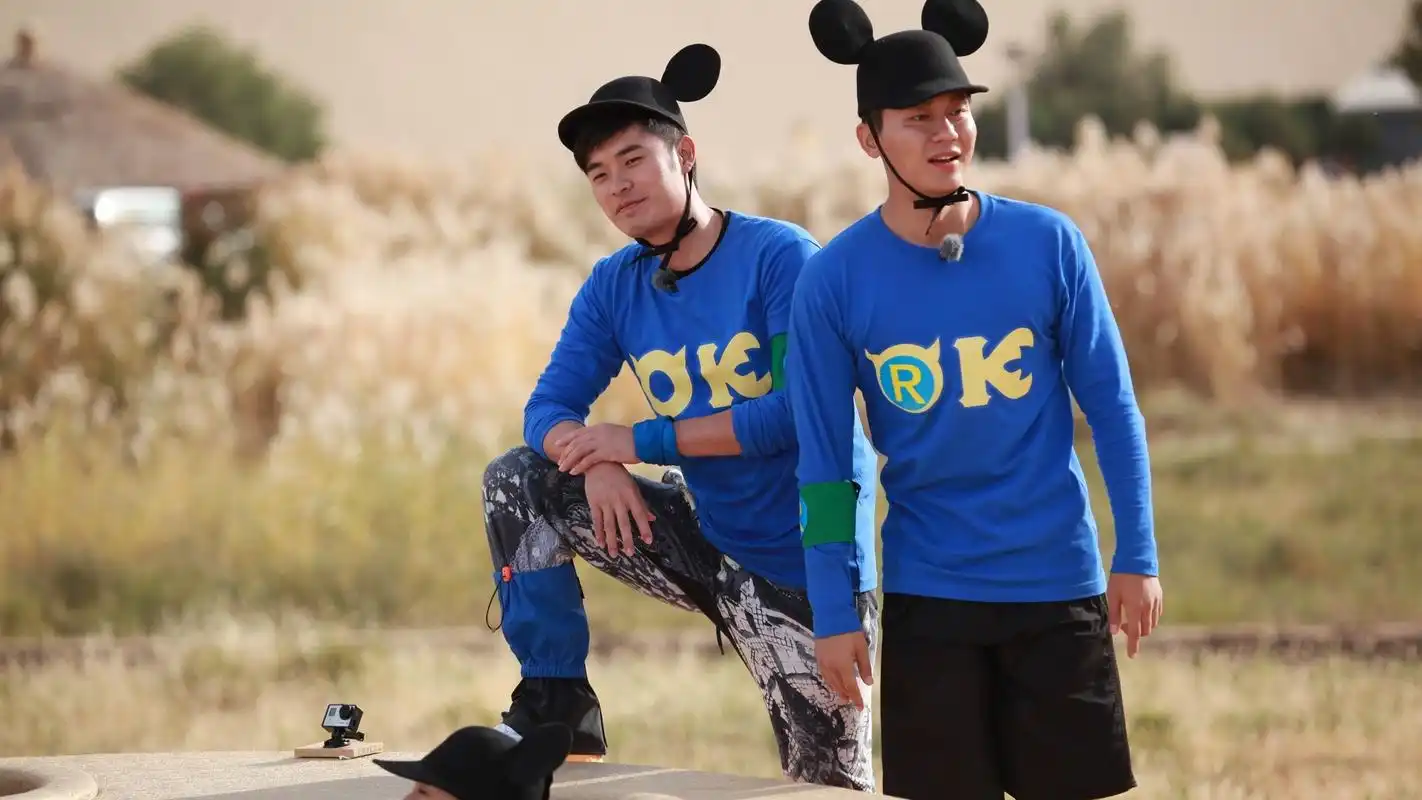 大黑牛李晨陈赫剧照花絮桌面壁纸下载,大陆明星,李晨,陈赫,奔跑吧兄弟