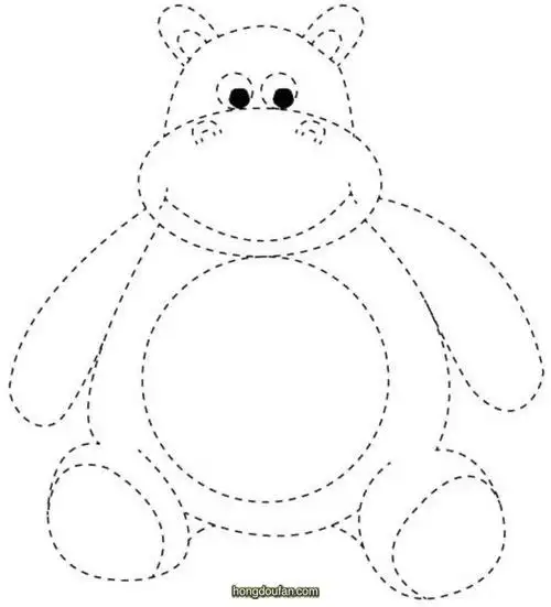 幼儿连线涂色简笔画可打印