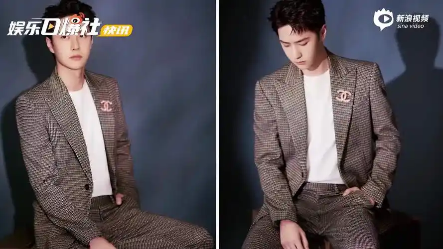 视频:王一博24岁生日写真大片 简约格纹西装干练沉稳