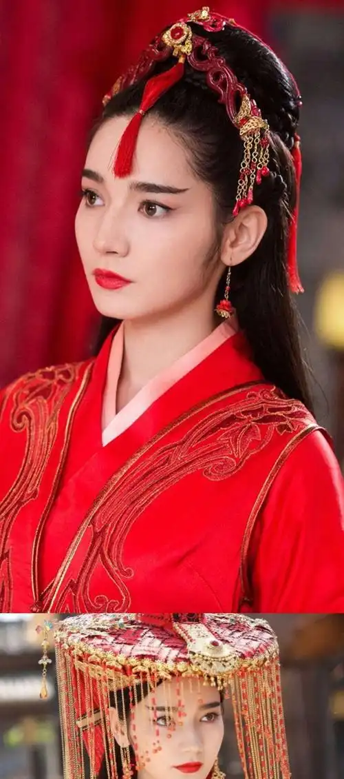 烈火如歌代斯的七套古装造型黑衣霸气紫衣大小姐范