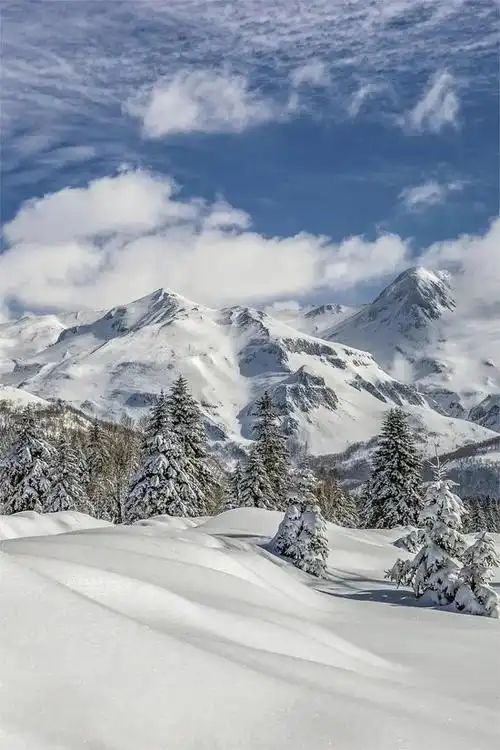 梦幻雪景,畅滑粉雪,冬天的浪漫尽在长白山!_新浪吉林_新浪网