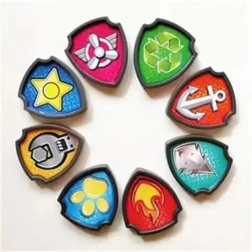 新款狗牌6块(活动中) 汪汪队玩具狗牌徽章莱德队长召唤器音乐平板旺旺