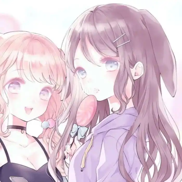 闺蜜头像二次元