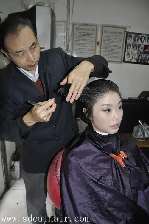 妹妹在老理发店剃光头-深度018#(11)