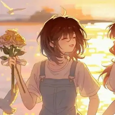 最难找的漂亮动漫闺蜜头像88张