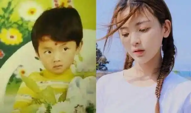 长大是逆袭,看过杨紫,才懂什么叫"逆天翻转"_蔡徐坤_小时候_变化