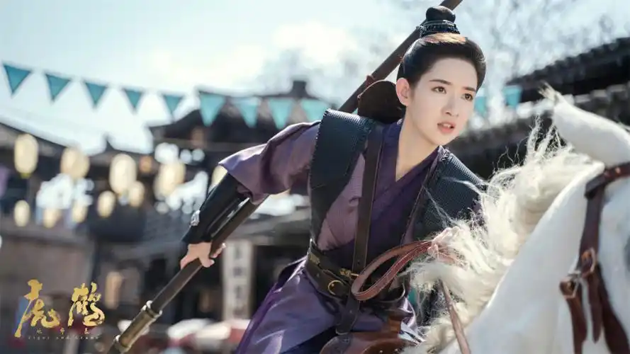 王玉雯《虎鹤妖师录》挑战打戏 手持长枪飒爽英姿-腾讯新闻