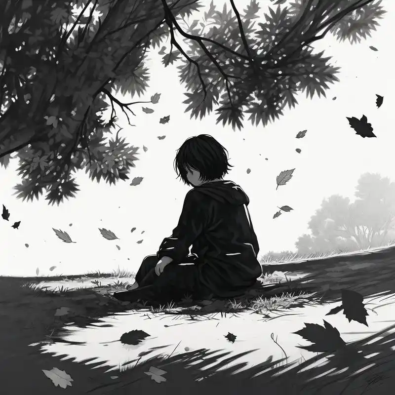 忧郁伤感头像96|孤独的背影