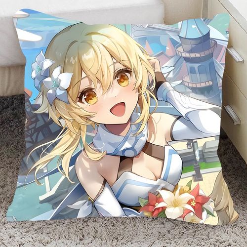 荧妹抱枕原神荧lumine周边可爱二次元玩偶靠垫学生日礼物定制靠枕