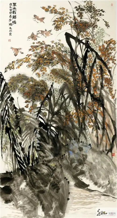 野稻谷作品欣赏红高粱作品欣赏自幼喜爱书画,后精心谦学古玩数年,尤其