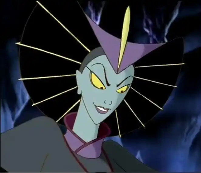 矶娘娘,是国产神话动画片《 a target="_blank" href="/item/哪吒传奇