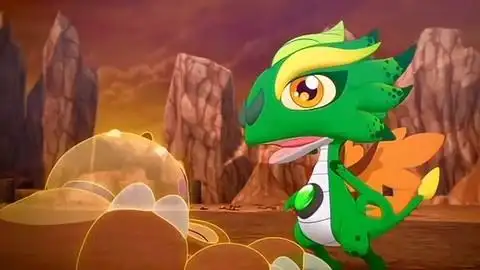 斗龙战士 第3季 龙印之战 第19集: 魔晶龙塔!卡维力突然包围