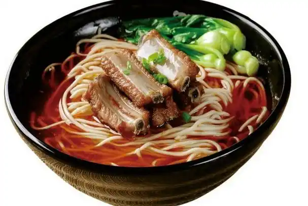 p>排骨面是一道传统 a href="#" data-lemmaid="2908690">面食 /a>