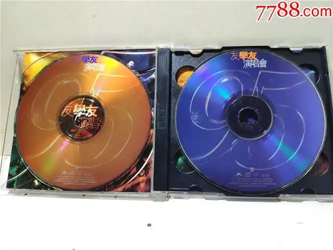 张学友95友学友演唱会2cd95年0102版2cd95新160;品相