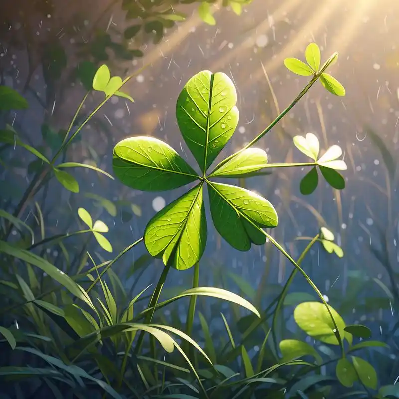 四叶草微信头像92幸运降临92 分享一组四叶草微信头像,愿幸运降临