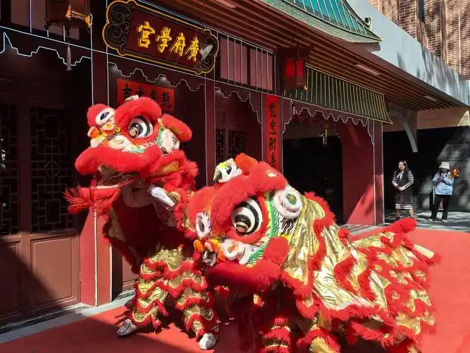"广府味·幸福年"醒狮贺龙年活动送来祝福