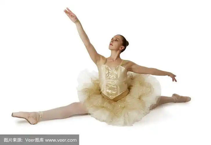芭蕾舞演员做劈叉